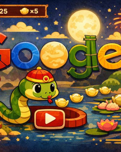 Le jeu Google de l’Année du Serpent : quand un Doodle devient culte