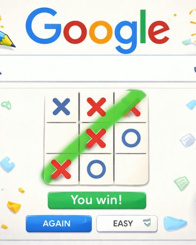 Le morpion Google : quand une recherche devient un jeu culte