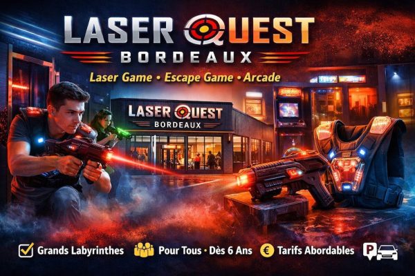 Laser Quest Bordeaux : immersion laser au cœur des Bassins à flot