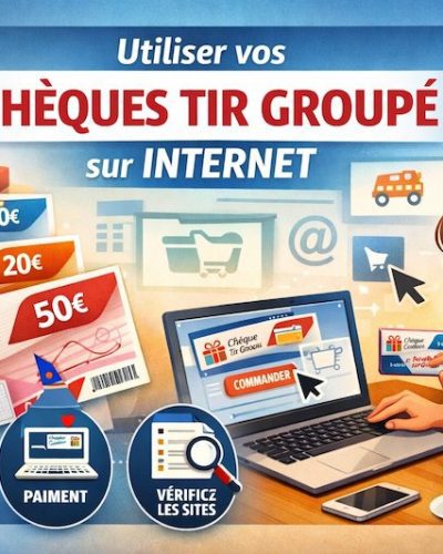 Où et comment utiliser vos chèques Tir Groupé sur internet ?