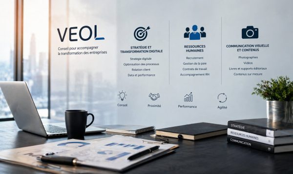 Veol : un cabinet de conseil agile au service de la stratégie, des ressources humaines et de la communication